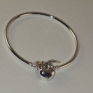 New-Never Worn, In Box- Always By Your Side Pandora Bangle Bracelet